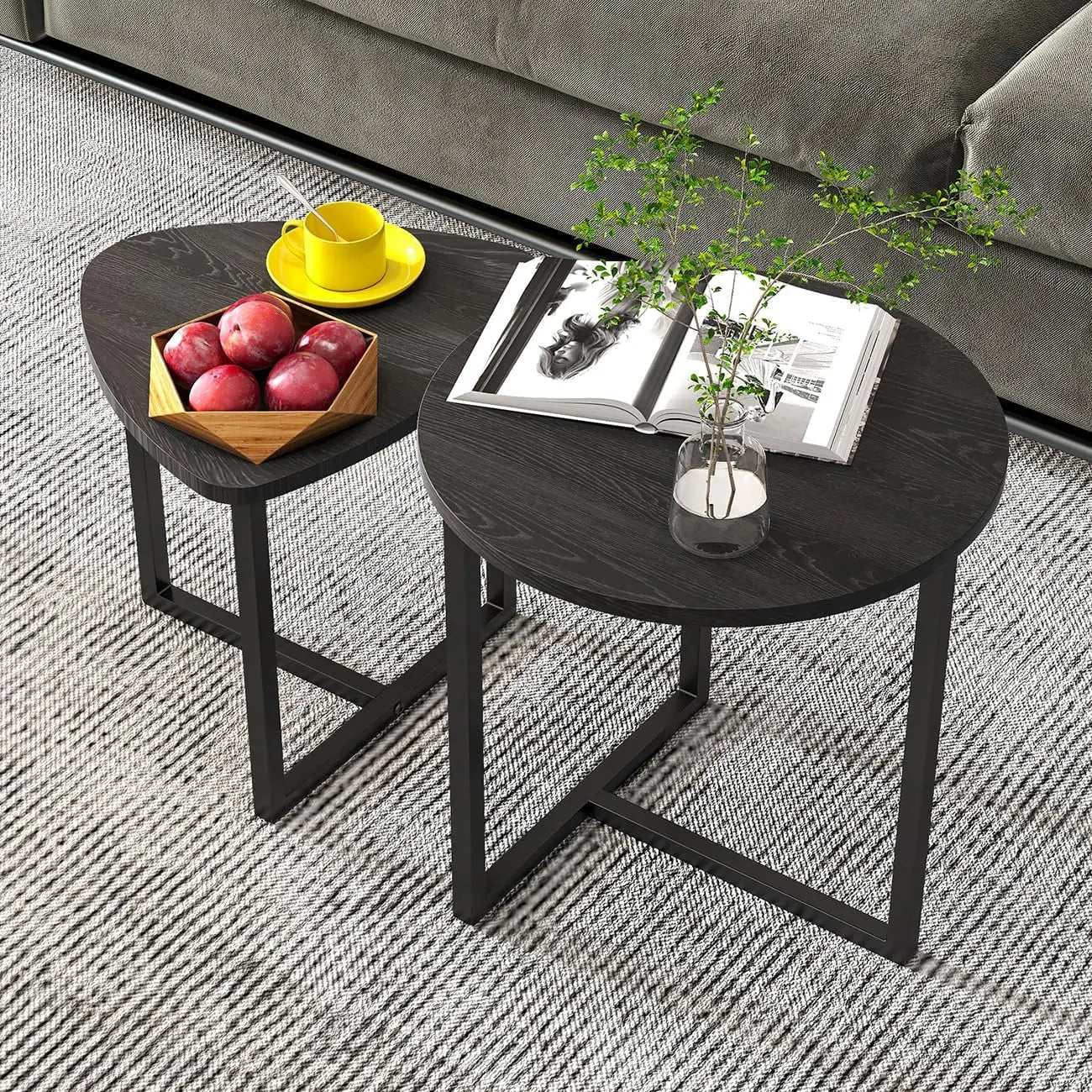 Classy Round End Table