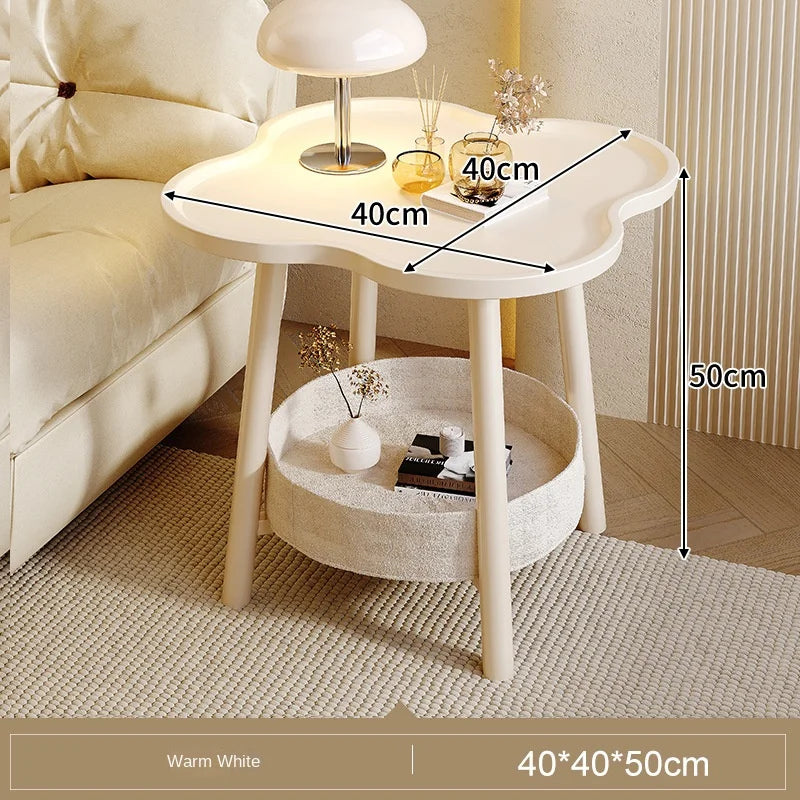 Four Leaf Clover Double-Layer Coffee Table