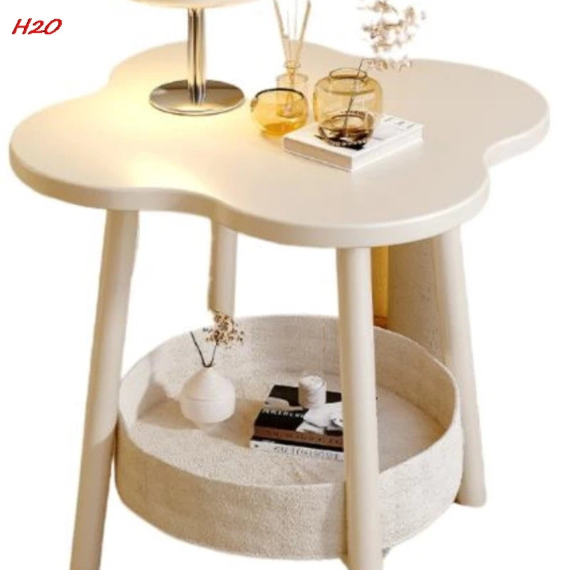 Four Leaf Clover Double-Layer Coffee Table