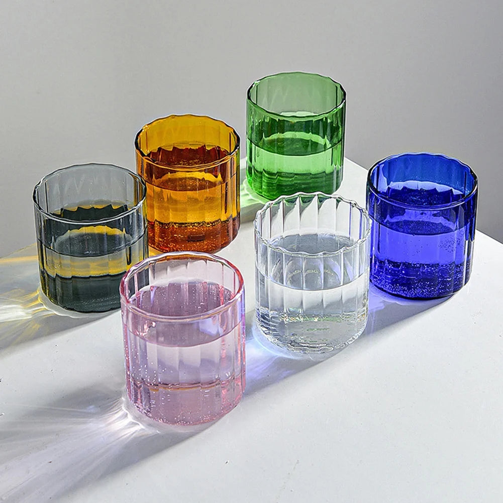 6 Colors Heat Resistant Glasses