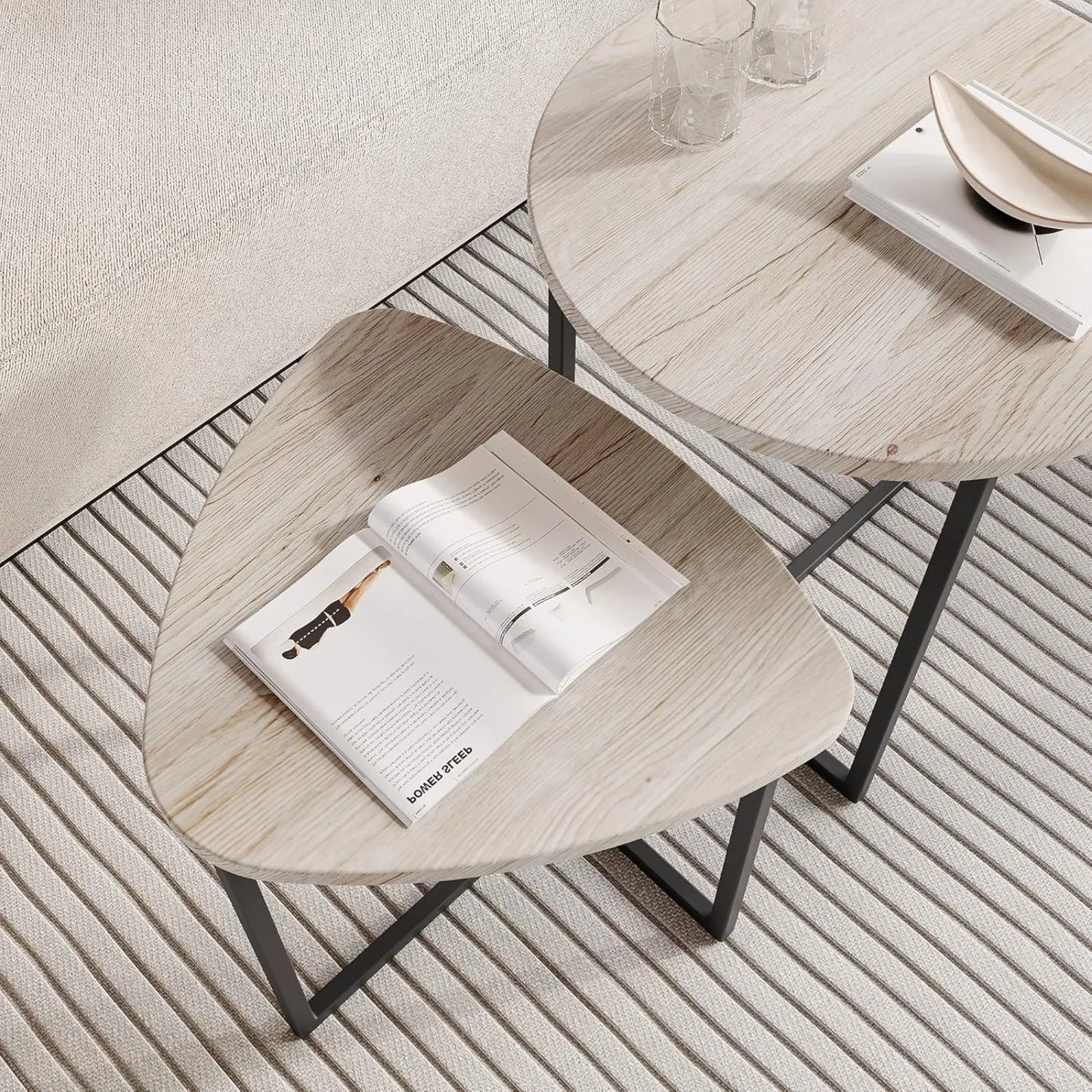 Classy Round End Table