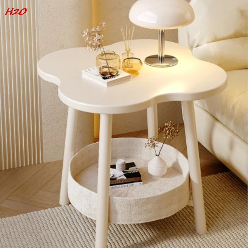 Four Leaf Clover Double-Layer Coffee Table