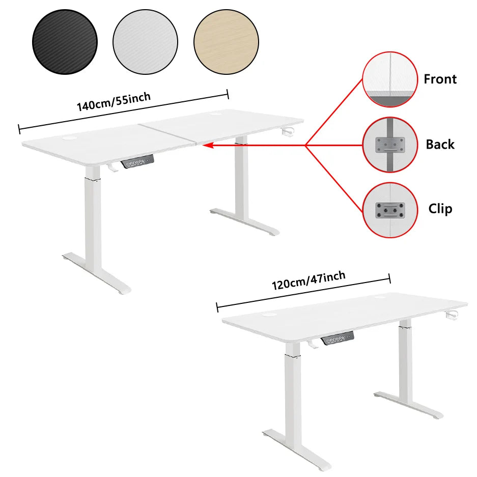 Height-adjustable Computer Desk