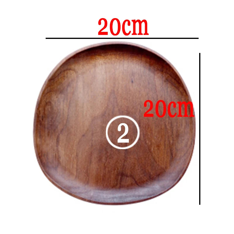 Whole Wood Irregular Tableware Set