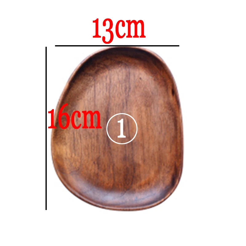 Whole Wood Irregular Tableware Set