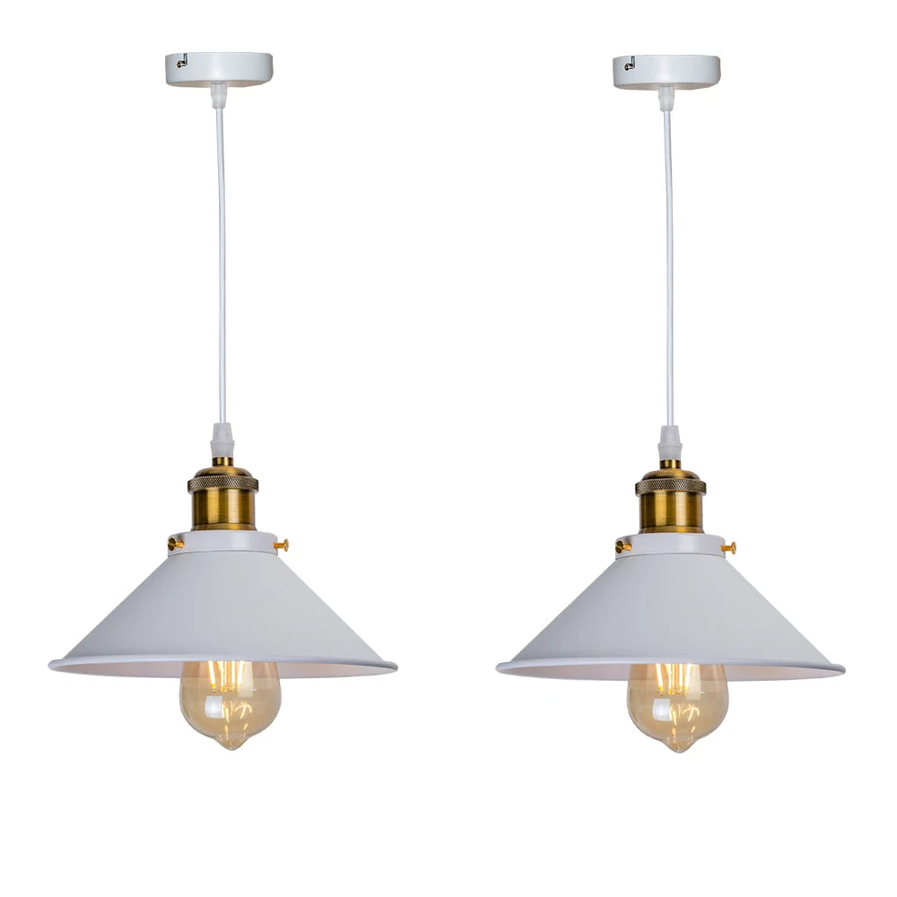 Black Vintage Industrial Pendant Light