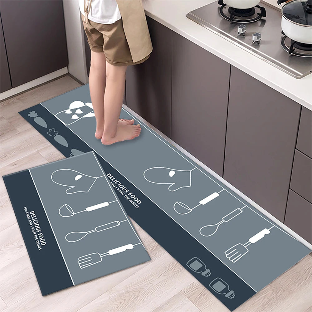 Washable Non-Slip Kitchen Floor Mat