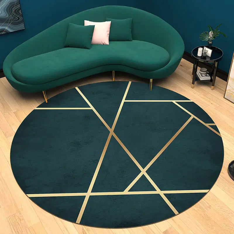 Nordic Simple Round Carpet