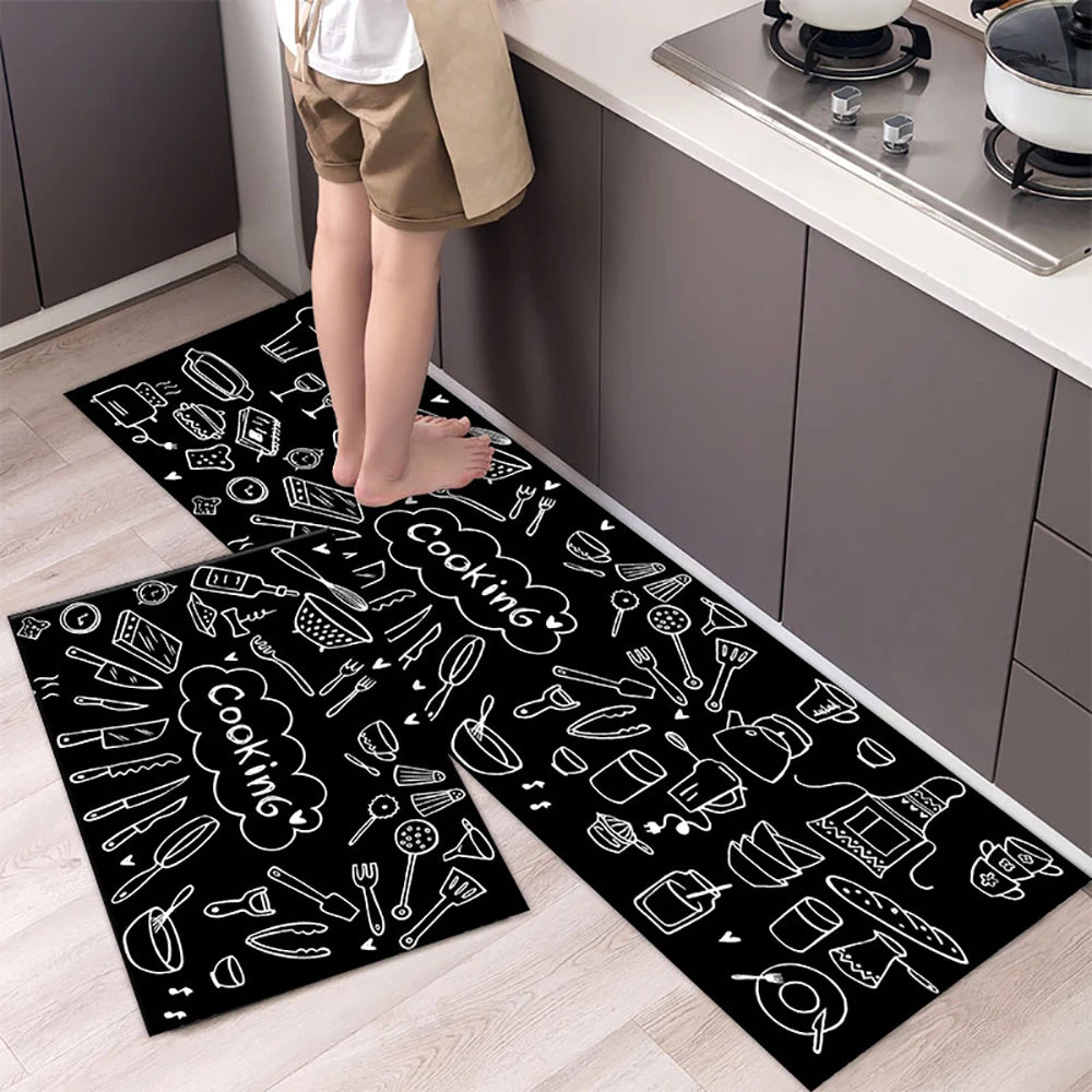 Washable Non-Slip Kitchen Floor Mat