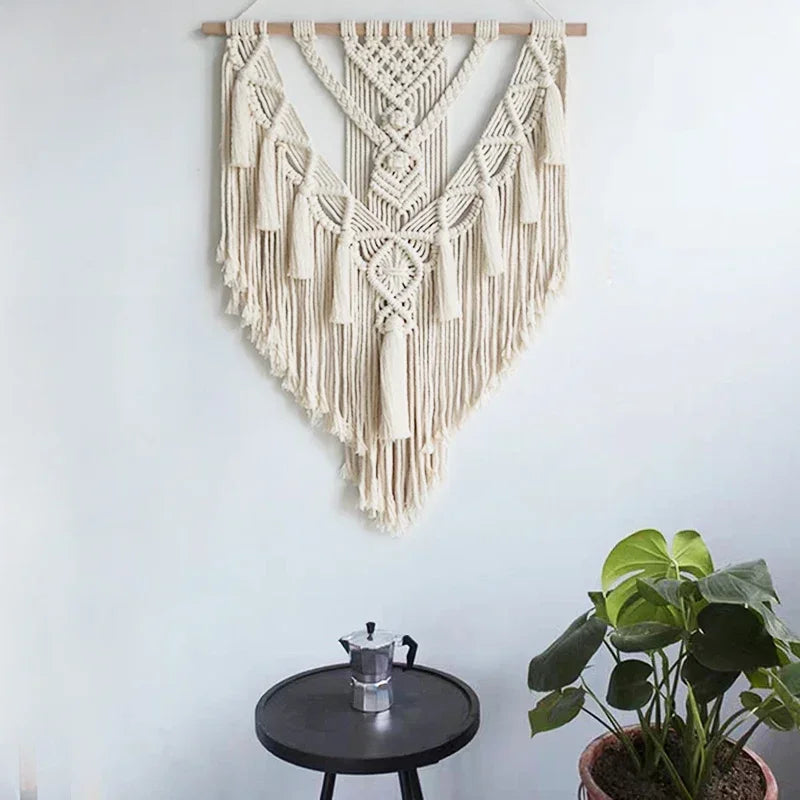 Mini Macrame Wall Hanging Boho Decoration