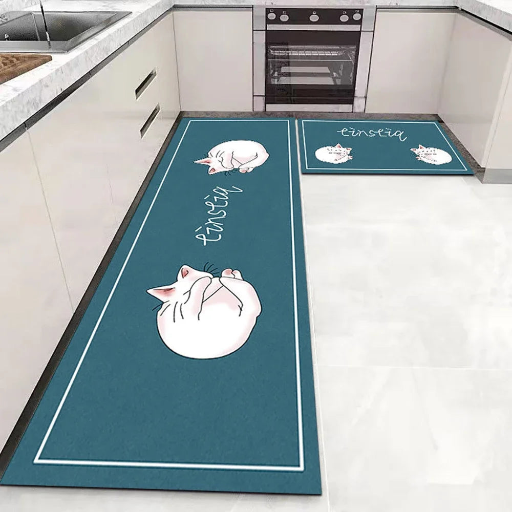 Washable Non-Slip Kitchen Floor Mat