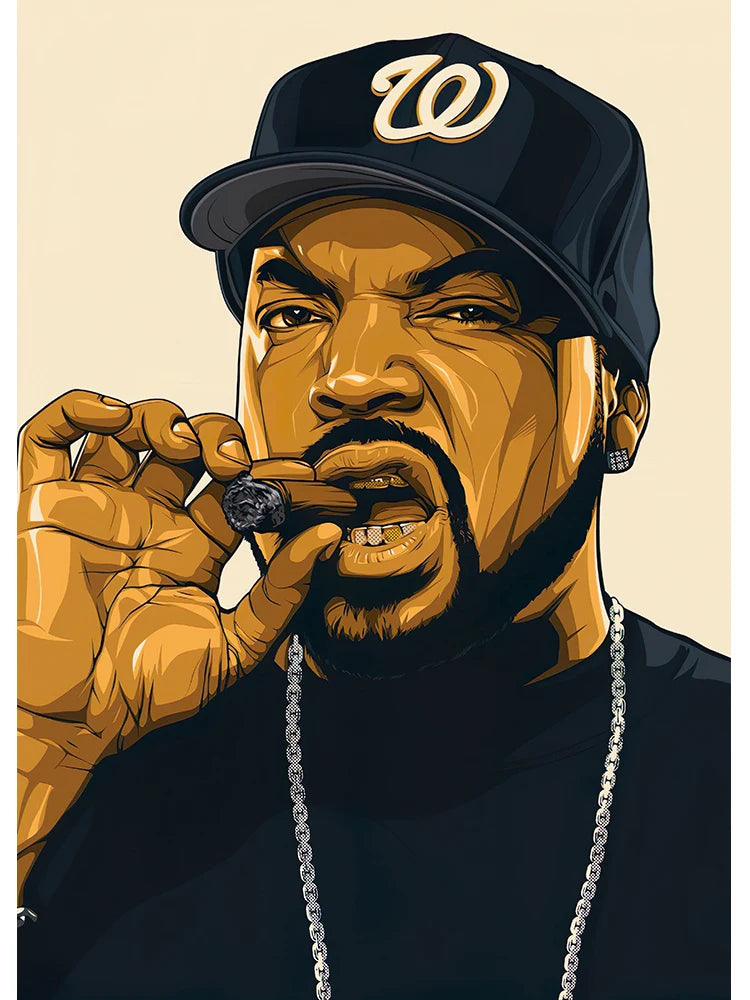 Hip Hop Snoop Dogg Singer Star Poster