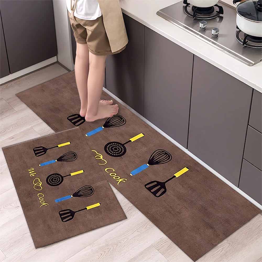 Washable Non-Slip Kitchen Floor Mat