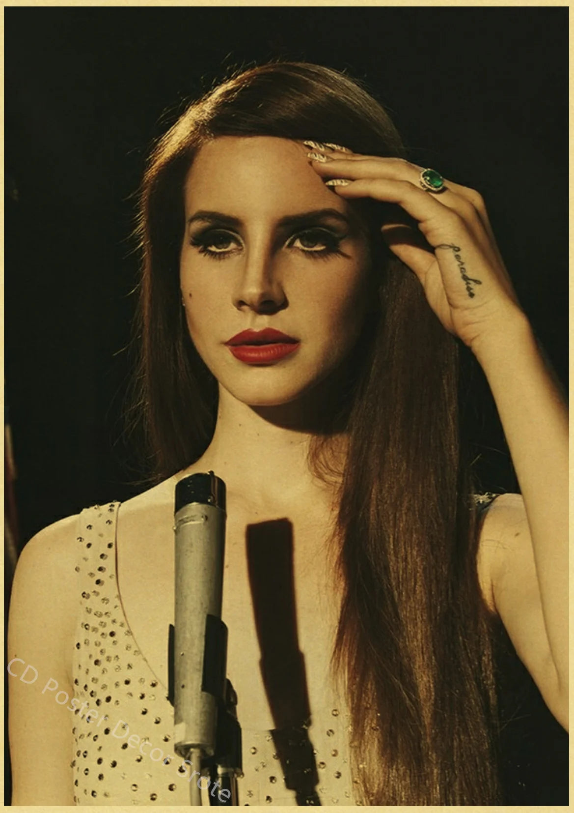 Singer Lana Del Rey Poster