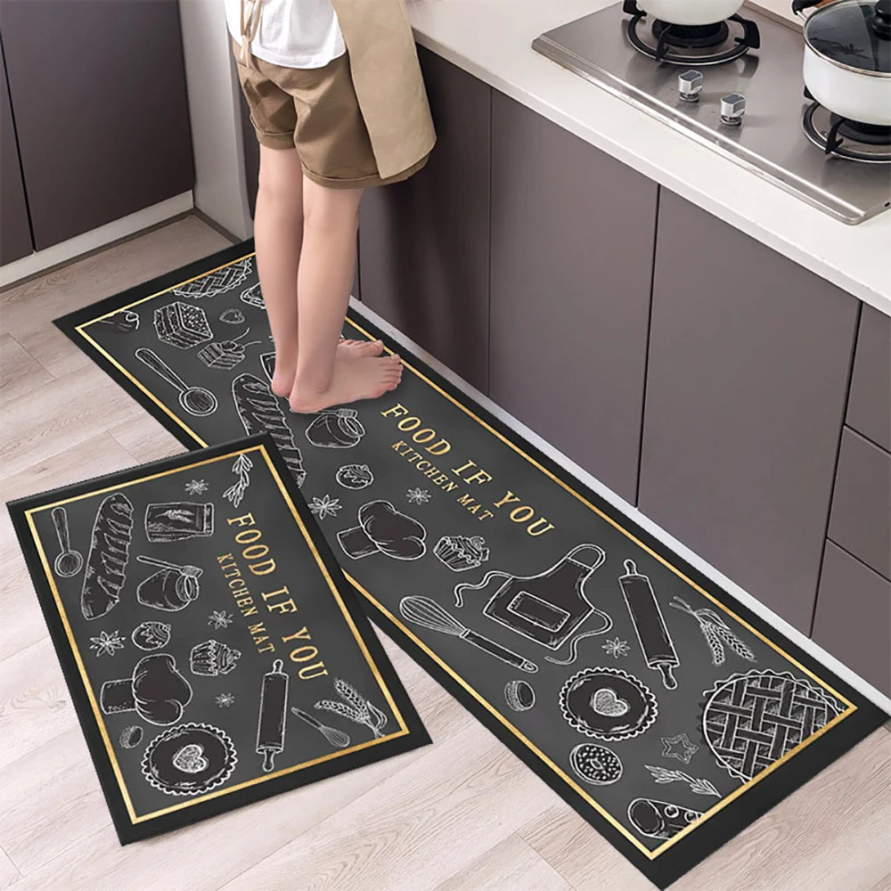 Washable Non-Slip Kitchen Floor Mat