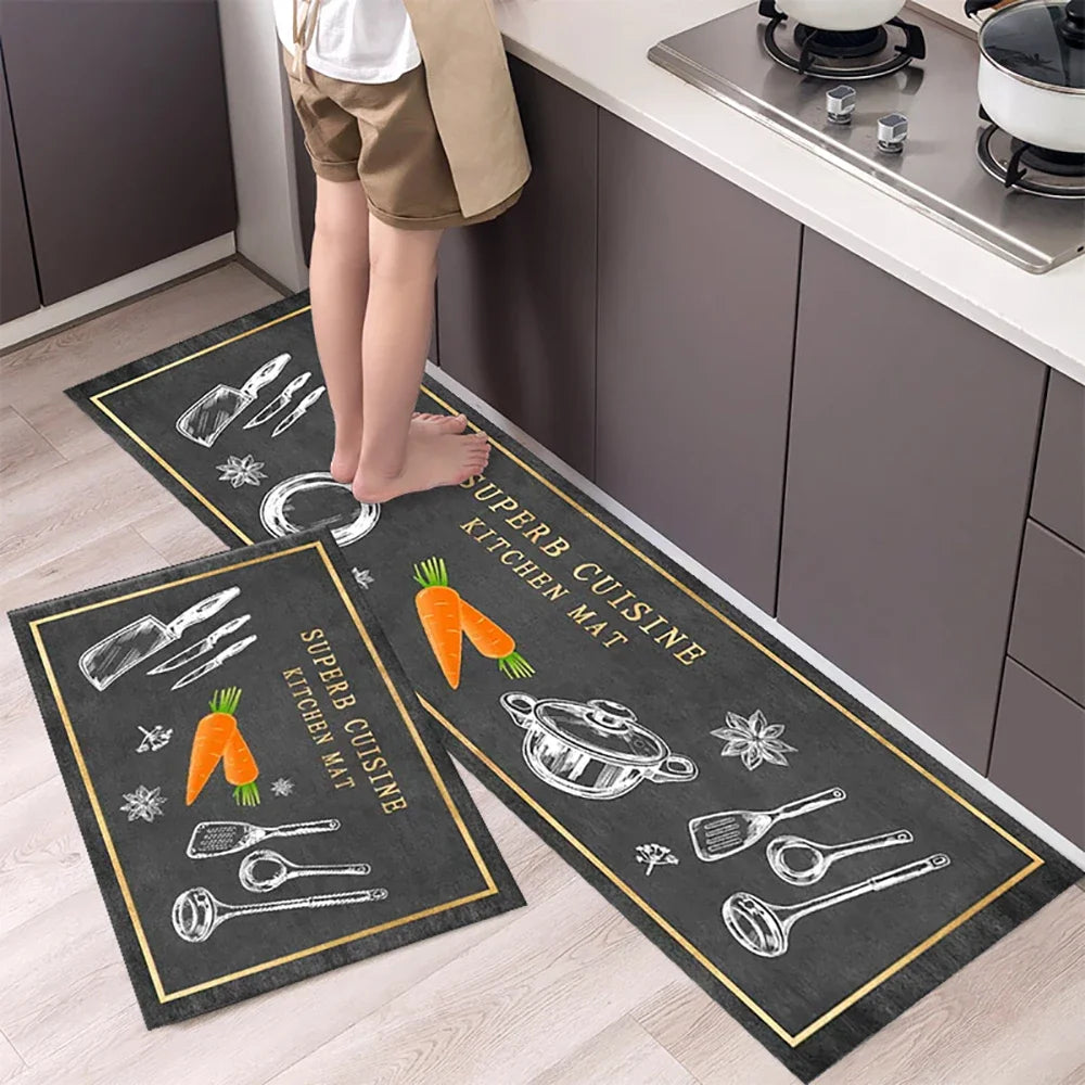 Washable Non-Slip Kitchen Floor Mat