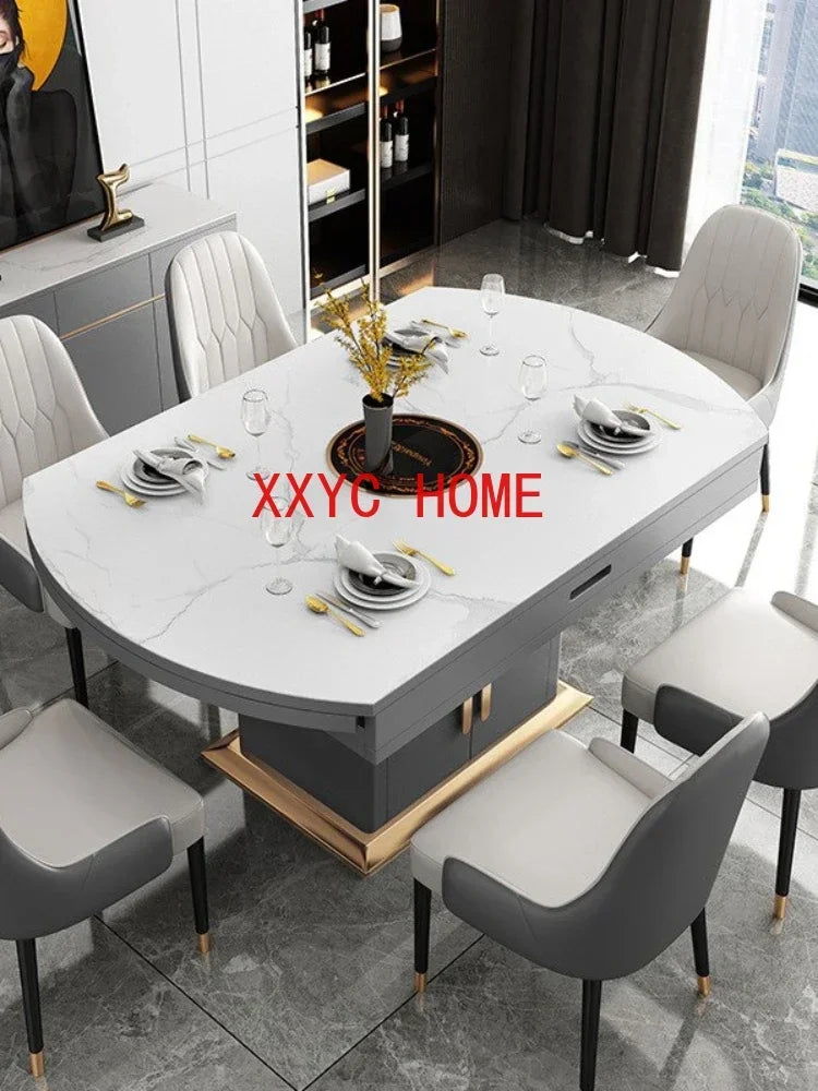 Stylish Black & White Dining Set for Lofts