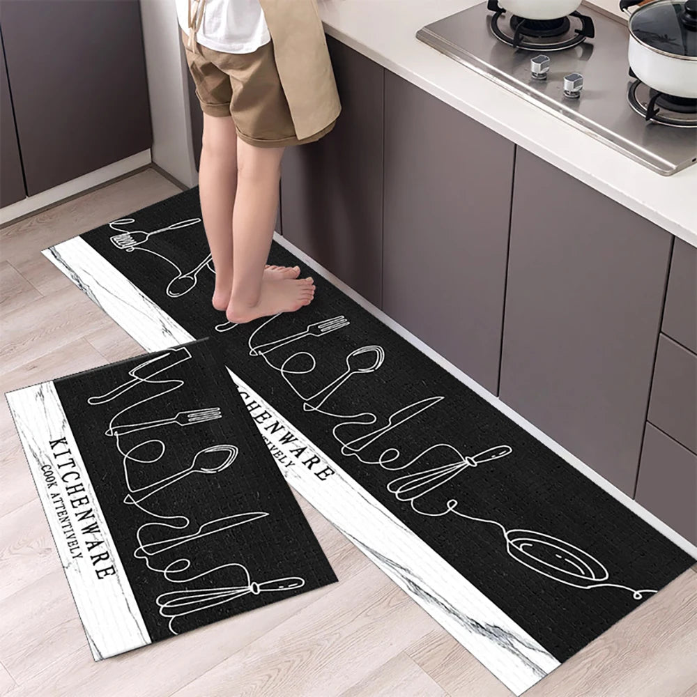 Washable Non-Slip Kitchen Floor Mat