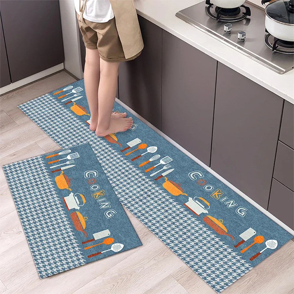 Washable Non-Slip Kitchen Floor Mat