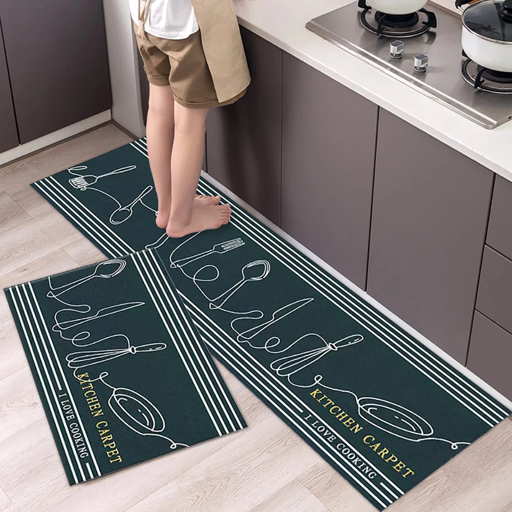 Washable Non-Slip Kitchen Floor Mat