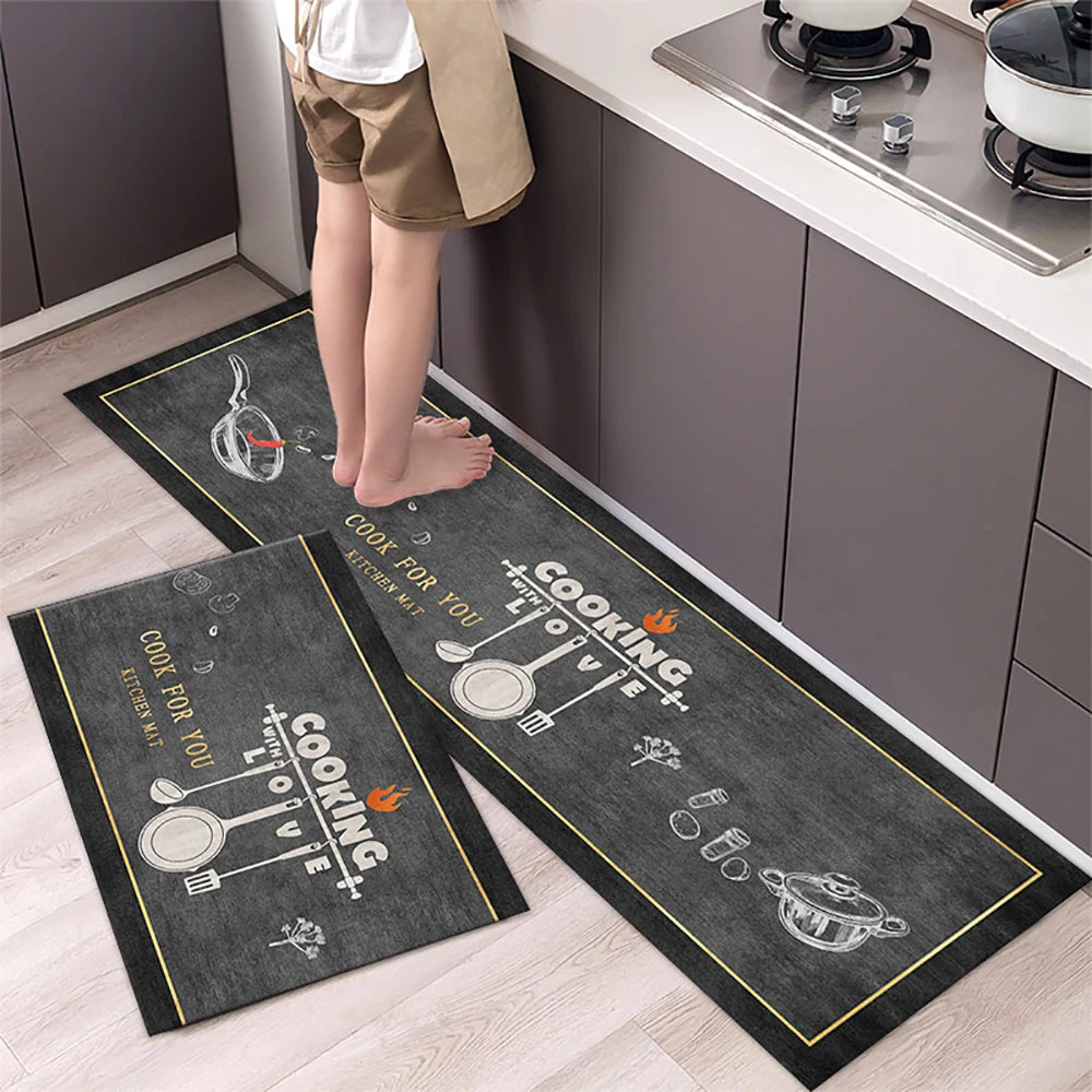 Washable Non-Slip Kitchen Floor Mat