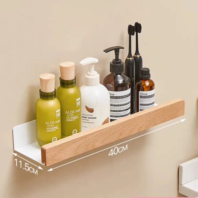 Nordic Style Wooden Wall Shelf