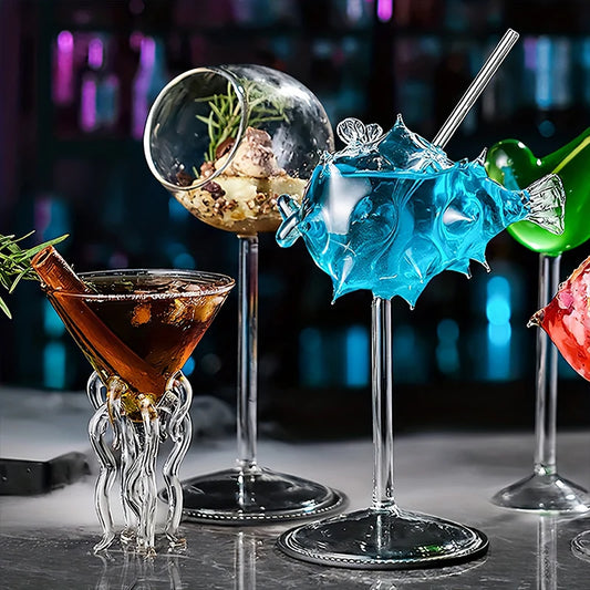 Unique Pufferfish Glass for Stylish Drinks
