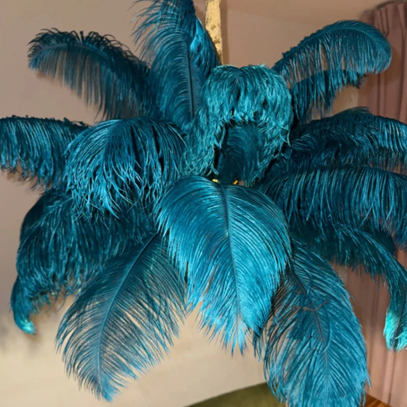 Feather Chandelier